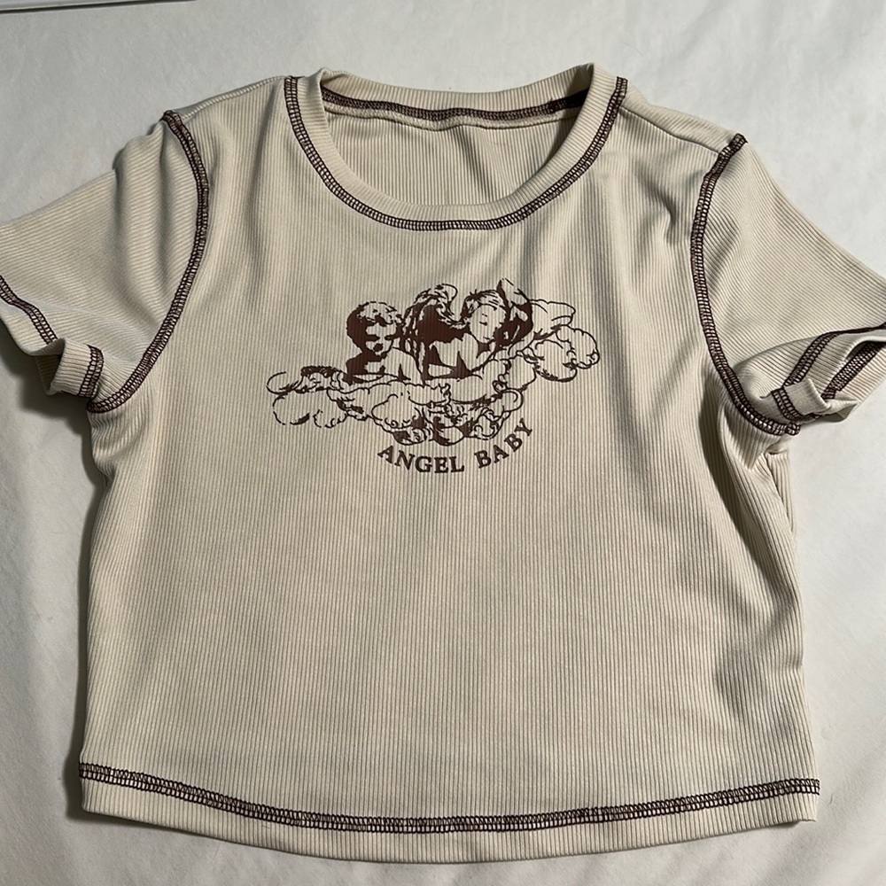 Angel baby baby tee